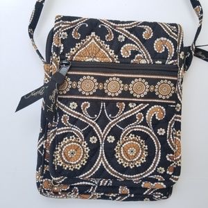 Vera Bradley Caffe Latte Mini Hipster Crossbody